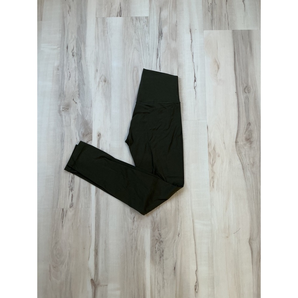 Offline by Aerie Real Me 7/8 Leggings High Rise Olive Green Long Inseam Size M